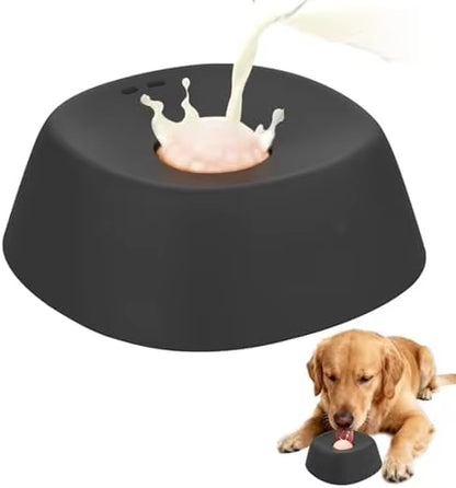 Slow Feeder Dog Bowl – Non-Slip Lick Mat for Treats, Bone Broth, Yogurt & Ice Cream