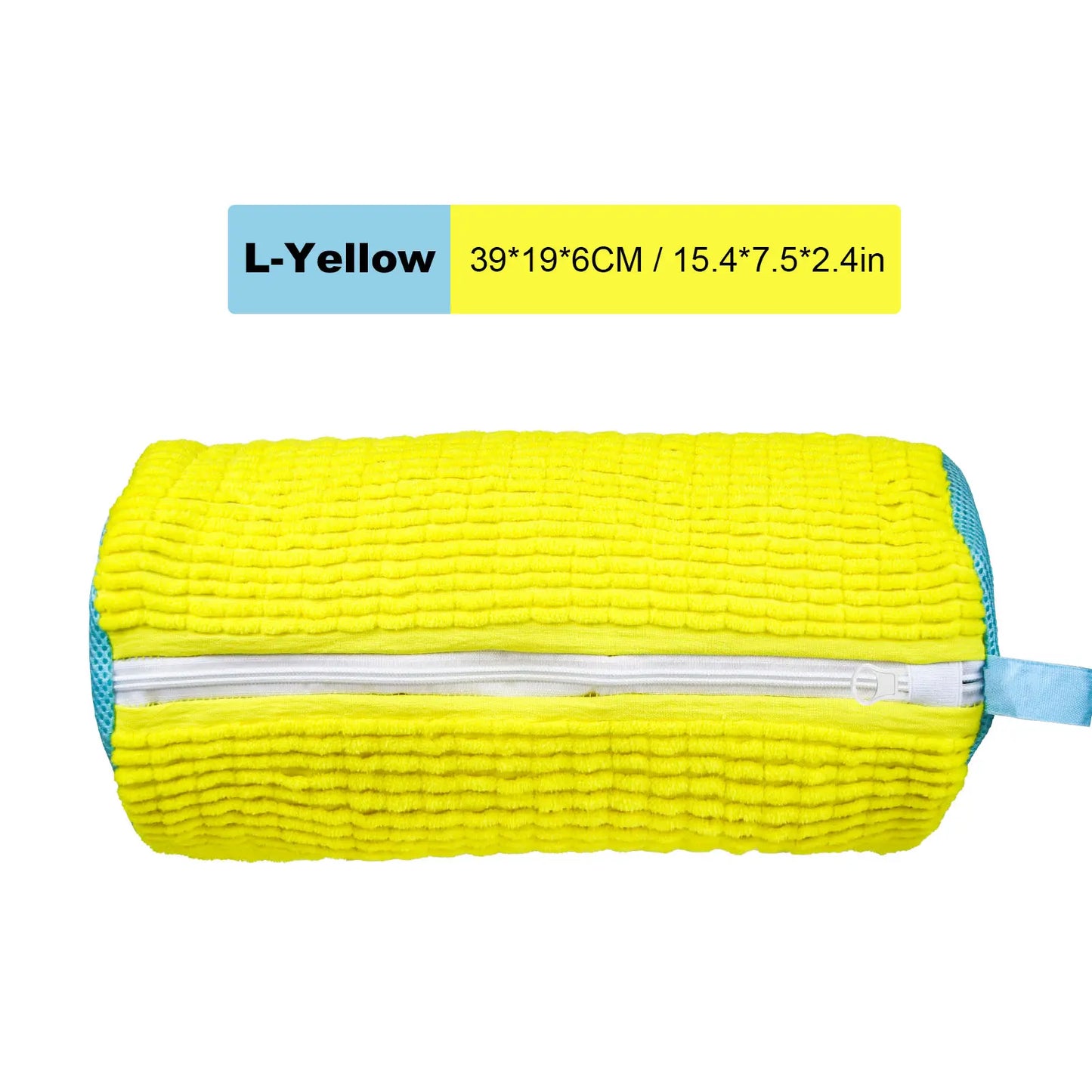 Shoe Washing Bag for Washing Machine and Drying Machine - Durable Shoe Washing Bag Suitable for All Shoe Sizes, Will Not Damage Shoes, Can Be Reused, and Is Easy to Store (Yellow/Gray) Laundry Organizer Laundry Room Organiser