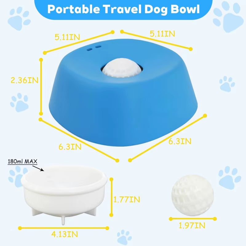 Slow Feeder Dog Bowl – Non-Slip Lick Mat for Treats, Bone Broth, Yogurt & Ice Cream